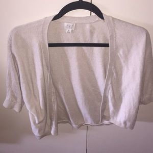 Sand colored cardigan